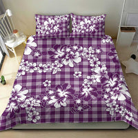 Hibiscus Pakala Sweetie Purple Bedding Set Tropical Floral Stylized - Polynesian Pride