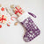 Hibiscus Pakala Sweetie Purple Christmas Stocking Tropical Floral Stylized - Polynesian Pride