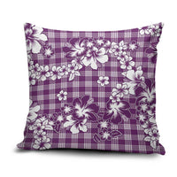 Hibiscus Pakala Sweetie Purple Pillow Cover Tropical Floral Stylized - Polynesian Pride