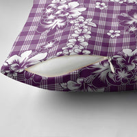 Hibiscus Pakala Sweetie Purple Pillow Cover Tropical Floral Stylized - Polynesian Pride
