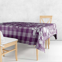 Hibiscus Pakala Sweetie Purple Tablecloth Tropical Floral Stylized - Polynesian Pride