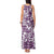 Hibiscus Pakala Sweetie Purple Tank Maxi Dress Tropical Floral Stylized - Polynesian Pride