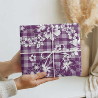 Hibiscus Pakala Sweetie Purple Wrapping Paper Tropical Floral Stylized - Polynesian Pride