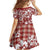 Hibiscus Pakala Fantasy Red Family Matching Tank Maxi Dress and Hawaiian Shirt Tropical Floral Stylized - Polynesian Pride