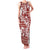 Hibiscus Pakala Fantasy Red Family Matching Tank Maxi Dress and Hawaiian Shirt Tropical Floral Stylized - Polynesian Pride