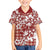 Hibiscus Pakala Fantasy Red Kid Hawaiian Shirt Tropical Floral Stylized - Polynesian Pride