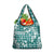 Hibiscus Pakala Aqua Teal Grocery Bag Tropical Floral Stylized - Polynesian Pride