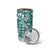 Hibiscus Pakala Aqua Teal Tumbler Cup Tropical Floral Stylized - Polynesian Pride
