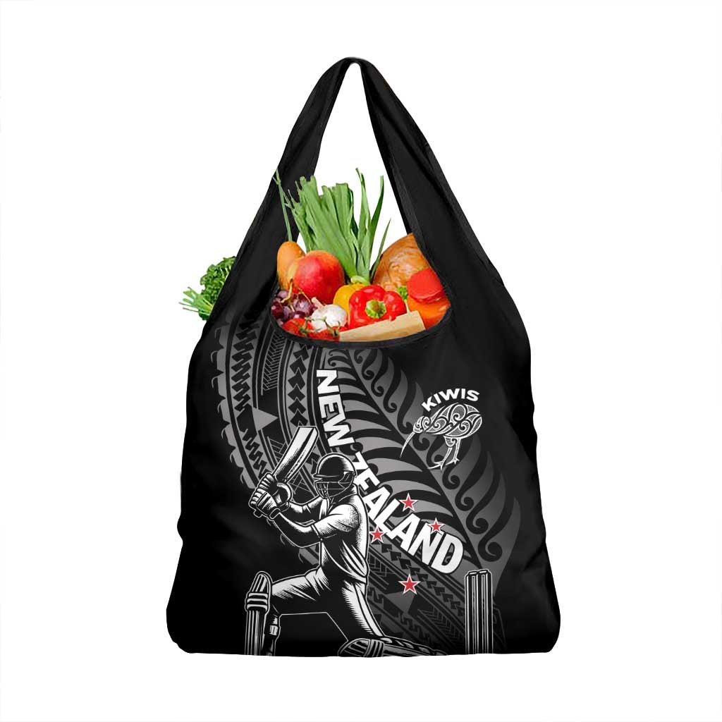 New Zealand Cricket Grocery Bag Maori Kiwi Black Fern