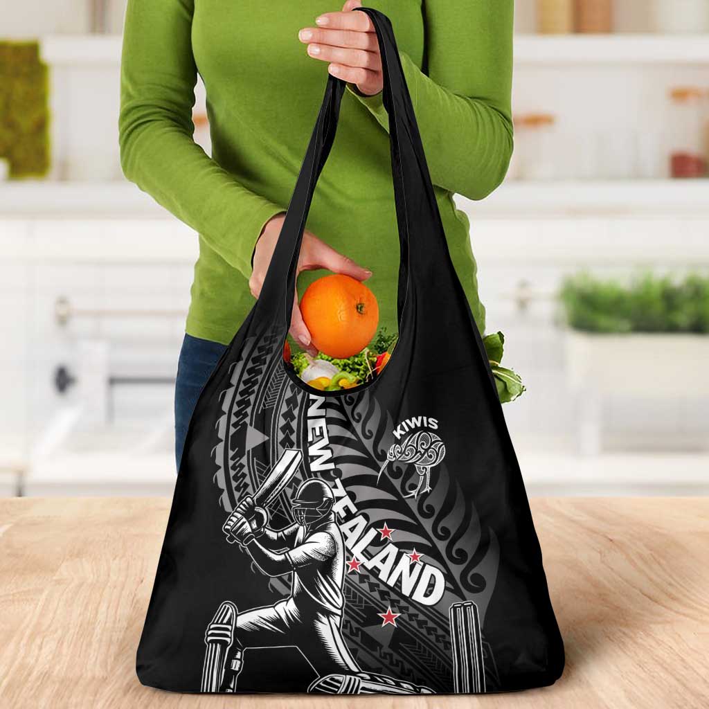 New Zealand Cricket Grocery Bag Maori Kiwi Black Fern