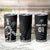 Custom New Zealand Cricket Tumbler Cup Maori Kiwi Black Fern