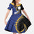 Personalised Nauru Family Matching Mermaid Dress and Hawaiian Shirt Naoero Proud Plumeria