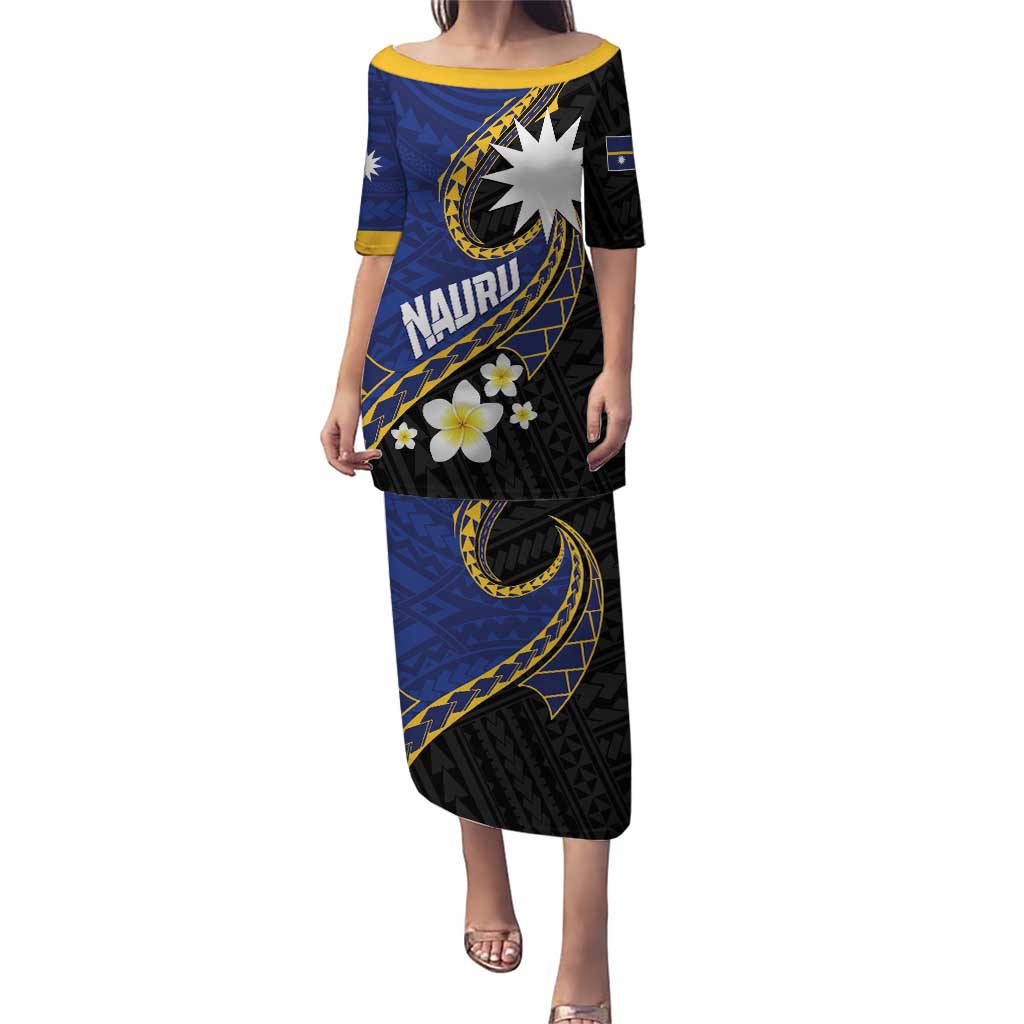 Personalised Nauru Puletasi Naoero Proud Plumeria