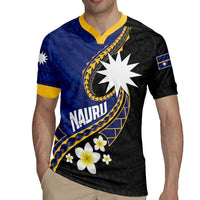 Personalised Nauru Rugby Jersey Naoero Proud Plumeria