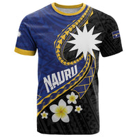 Personalised Nauru T Shirt Naoero Proud Plumeria