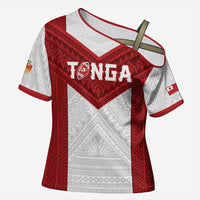 Tonga Rugby Custom Cross Shoulder Shirt Tonga Sea Eagles Go Champions