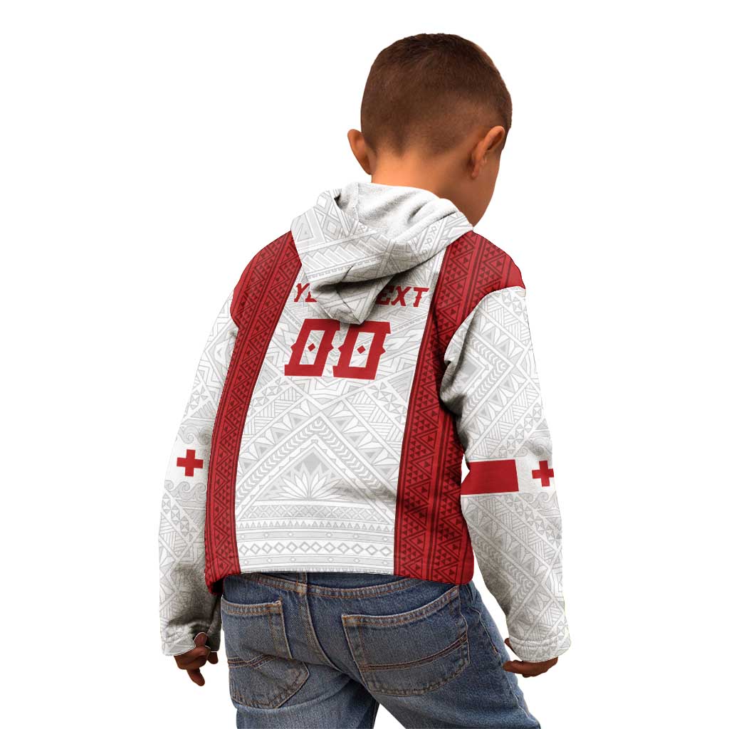 Tonga Rugby Custom Kid Hoodie Tonga Sea Eagles Go Champions LT01 - Polynesian Pride