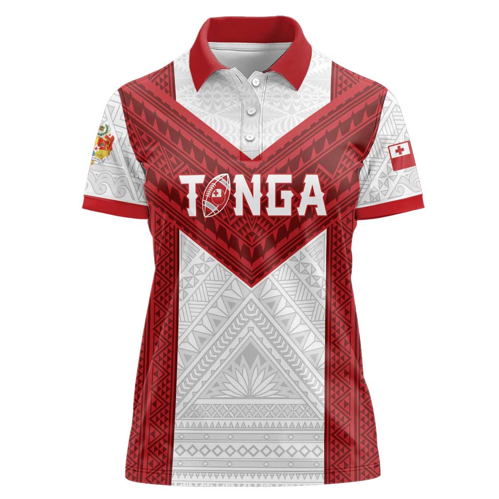 Tonga Rugby Custom Women Polo Shirt Tonga Sea Eagles Go Champions