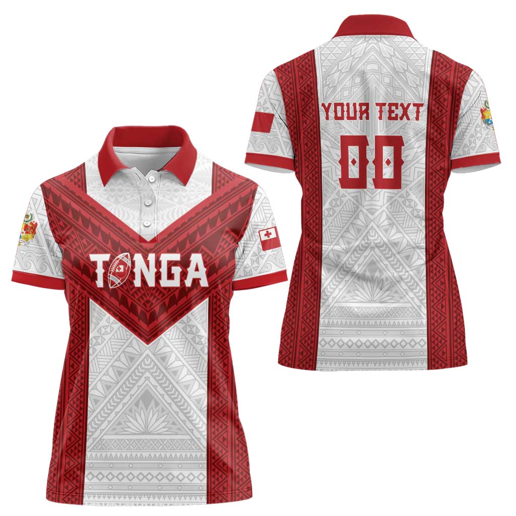 Tonga Rugby Custom Women Polo Shirt Tonga Sea Eagles Go Champions