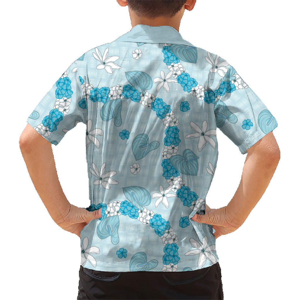 Hawaii Anthurium Tiare Pikake Lei Family Matching Off Shoulder Maxi Dress and Hawaiian Shirt UliUli Lauhala Art Pattern