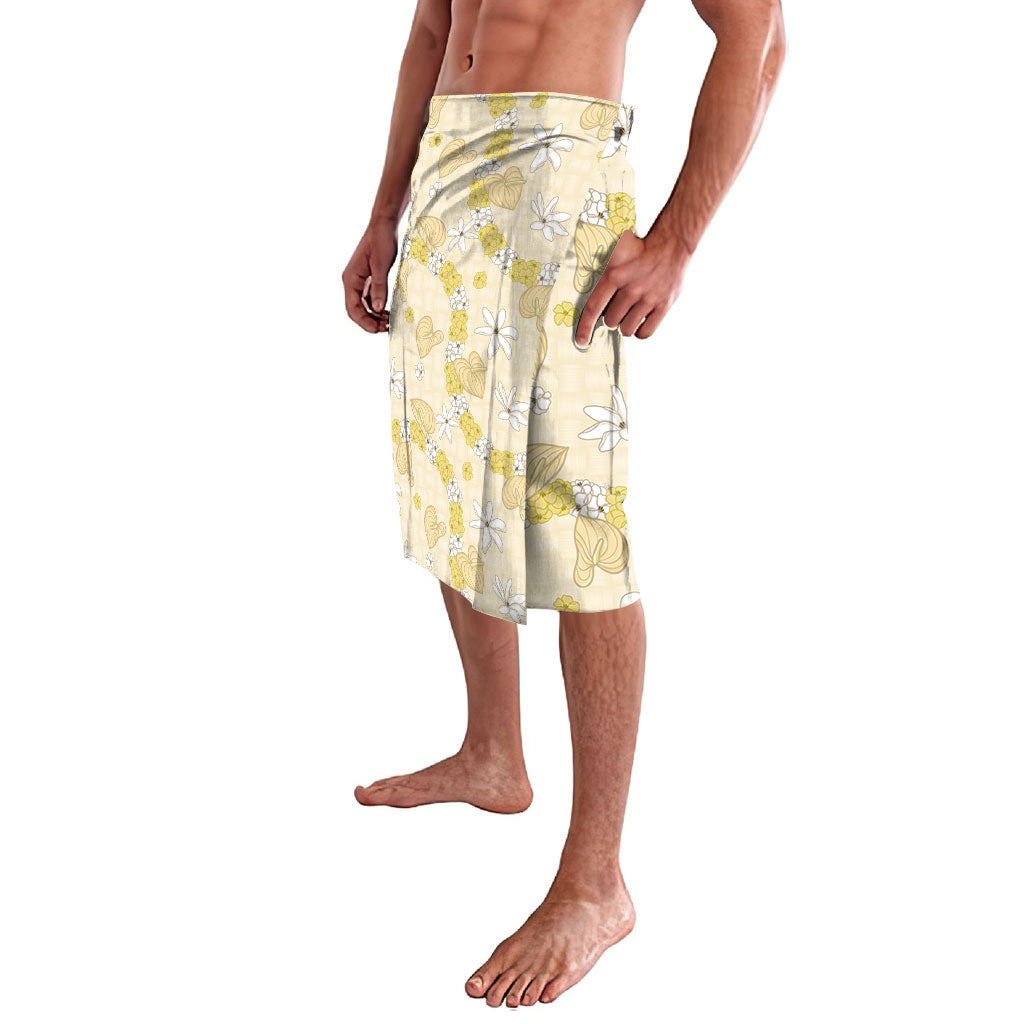Hawaii Anthurium Tiare Pikake Lei Lavalava Melemele Lauhala Art Pattern LT01 - Polynesian Pride