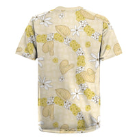 Hawaii Anthurium Tiare Pikake Lei Rugby Jersey Melemele Lauhala Art Pattern LT01 - Polynesian Pride