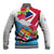 Fiji Day Baseball Jacket Fijian Hibiscus Special Version LT01 - Polynesian Pride
