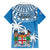 Fiji Family Matching Summer Maxi Dress and Hawaiian Shirt Bula Fijian Tapa Pattern LT01 - Polynesian Pride