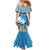 Personalised Fiji Family Matching Mermaid Dress and Hawaiian Shirt Bula Fijian Tapa Pattern LT01 - Polynesian Pride