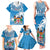 Personalised Fiji Family Matching Tank Maxi Dress and Hawaiian Shirt Bula Fijian Tapa Pattern LT01 - Polynesian Pride