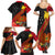 Papua New Guinea Family Matching Summer Maxi Dress and Hawaiian Shirt Bird Of Paradise With Tropical Flower LT01 - Polynesian Pride