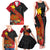 Papua New Guinea Family Matching Tank Maxi Dress and Hawaiian Shirt Bird Of Paradise With Tropical Flower LT01 - Polynesian Pride
