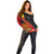Personalised Papua New Guinea Off Shoulder Sweater Bird Of Paradise With Tropical Flower LT01 - Polynesian Pride