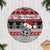 New Zealand Christmas Tree Skirt Maori Meri Kirihimete Moko LT01 Casual Tree Skirts Red - Polynesian Pride