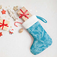 Tahiti Ninamu Tiare Floral Christmas Stocking Monstera Palm Tropical Leaves - Polynesian Pride