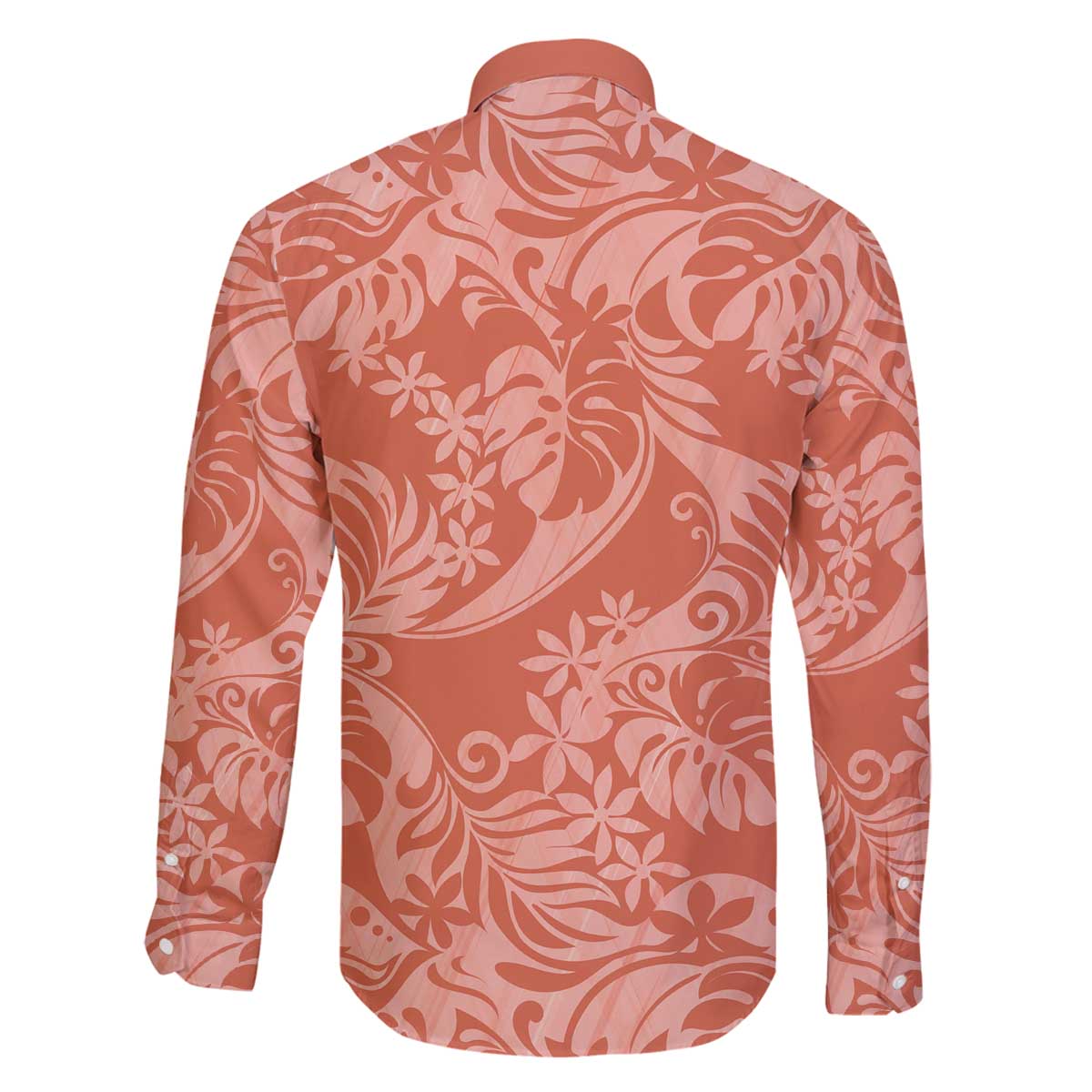 Tahiti Puatou Tiare Floral Family Matching Off The Shoulder Long Sleeve Dress and Hawaiian Shirt Monstera Palm Tropical Leaves - Polynesian Pride