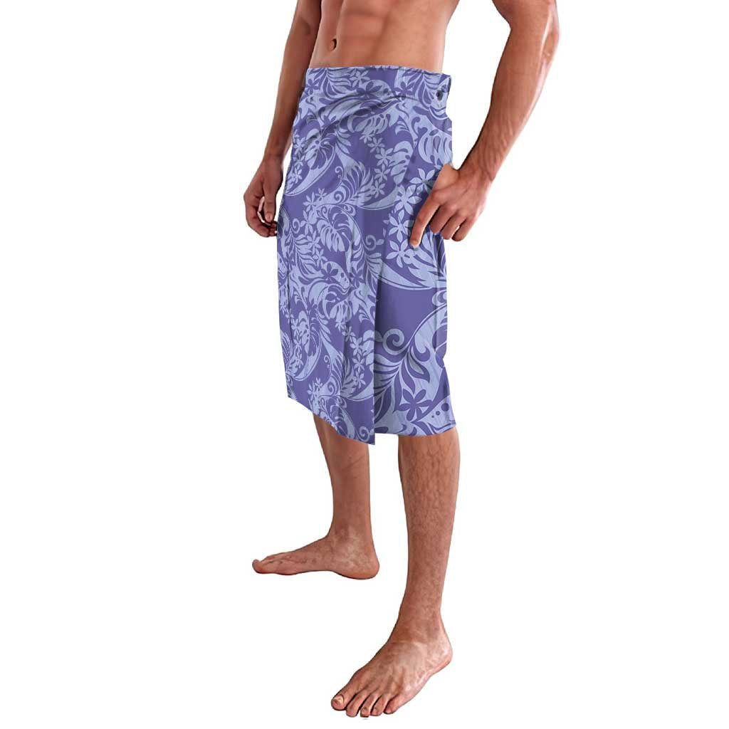 Tahiti Vareau Tiare Floral Lavalava Monstera Palm Tropical Leaves - Polynesian Pride