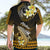 Hawaii Hawaiian Shirt Polynesian Shark with Kakau Gold Version LT01 - Polynesian Pride