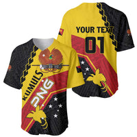 Custom PNG Baseball Jersey The Kumuls Are On A Roll LT01 - Polynesian Pride
