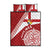 Tonga Rugby Mate Maa Quilt Bed Set Ngatu Pattern