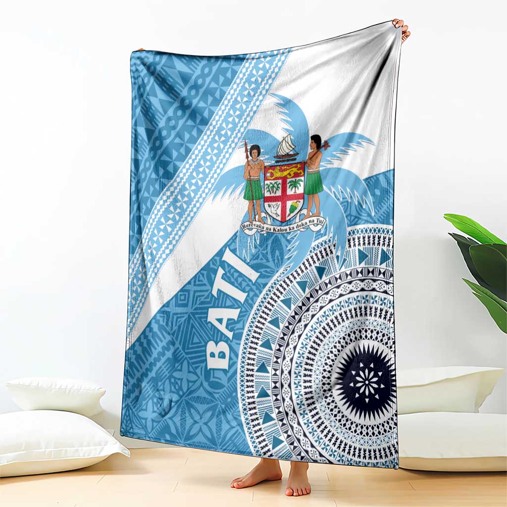 Fiji Rugby Bati Blanket Tapa Pattern LT01 - Polynesian Pride