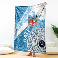 Fiji Rugby Bati Blanket Tapa Pattern LT01 - Polynesian Pride