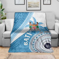 Fiji Rugby Bati Blanket Tapa Pattern LT01 - Polynesian Pride