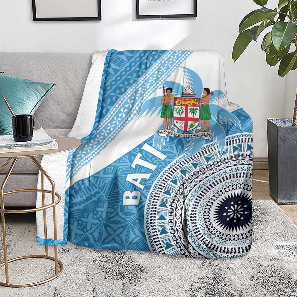 Fiji Rugby Bati Blanket Tapa Pattern LT01 - Polynesian Pride