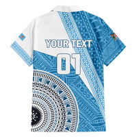 Custom Fiji Rugby Bati Family Matching Tank Maxi Dress and Hawaiian Shirt Tapa Pattern LT01 - Polynesian Pride