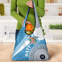 Fiji Rugby Bati Grocery Bag Tapa Pattern