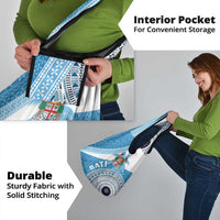 Fiji Rugby Bati Grocery Bag Tapa Pattern