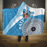 Fiji Rugby Bati Hooded Blanket Tapa Pattern LT01 - Polynesian Pride