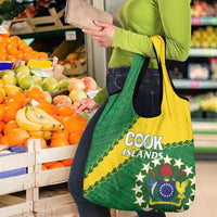 Cook Islands Rugby Kukis Grocery Bag Circle Stars