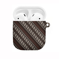 Yogyakarta Parang Batik Motifs AirPods Case Indonesian Traditional Pattern